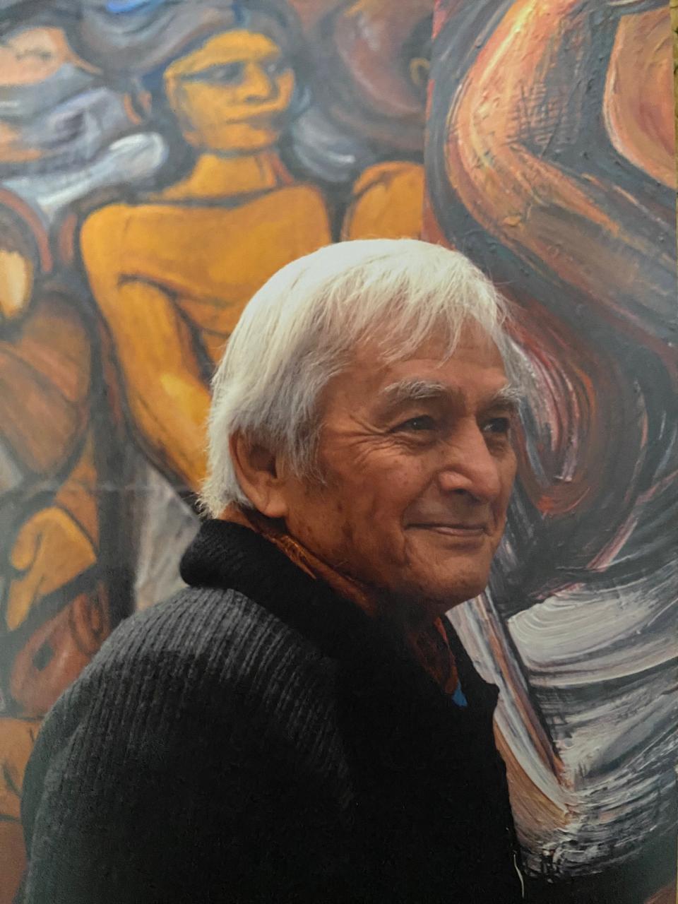Retrato del artista Roberto Díaz Acosta